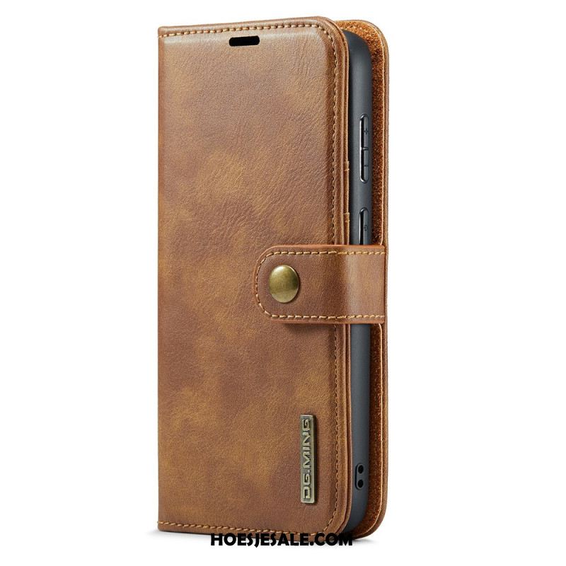 Leren Hoesje Voor Samsung Galaxy S25 5g Edge Afneembare Dg.ming Hoes