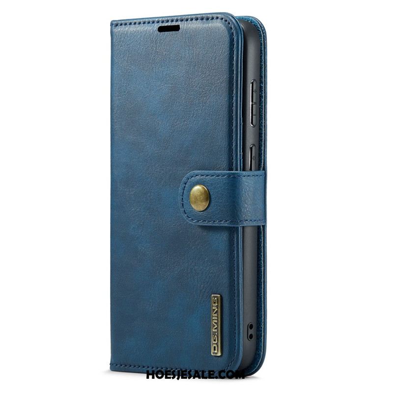 Leren Hoesje Voor Samsung Galaxy S25 5g Edge Afneembare Dg.ming Hoes