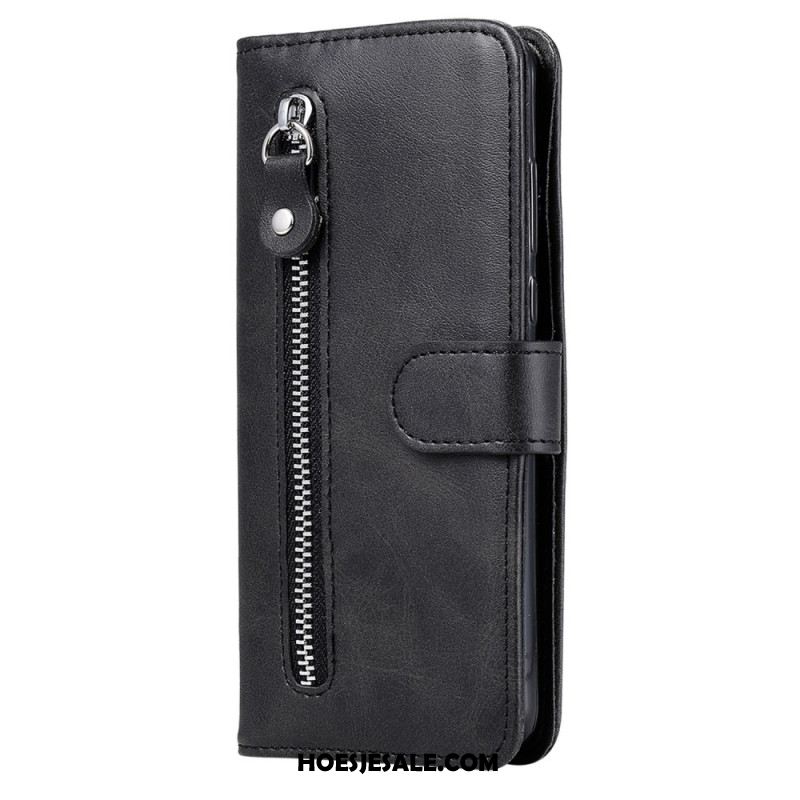 Leren Hoesje Voor Samsung Galaxy S25 5g Edge Etui Met Rits