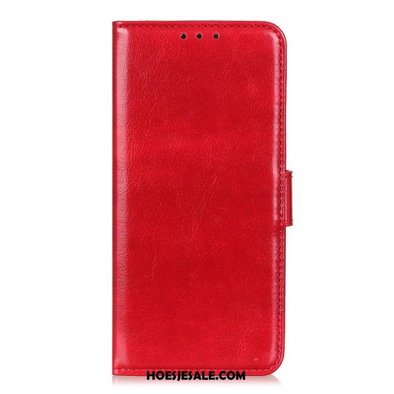 Leren Hoesje Voor Samsung Galaxy S25 5g Edge Lakleer Imitatieleer