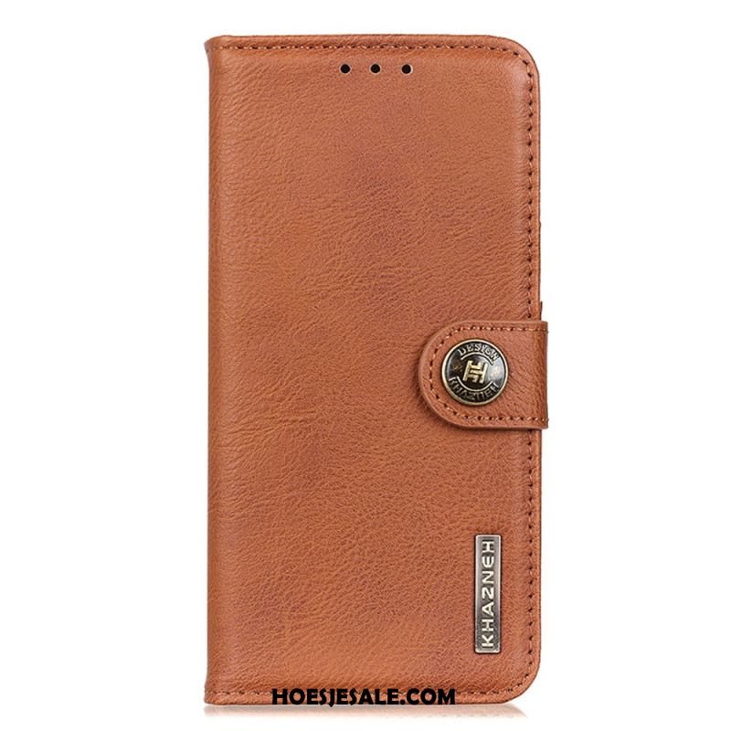 Leren Hoesje Voor Samsung Galaxy S25 5g Edge Vintage Khazneh