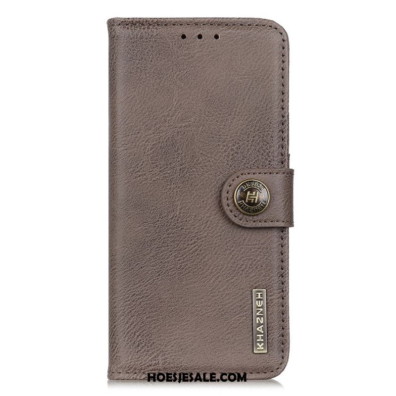 Leren Hoesje Voor Samsung Galaxy S25 5g Edge Vintage Khazneh