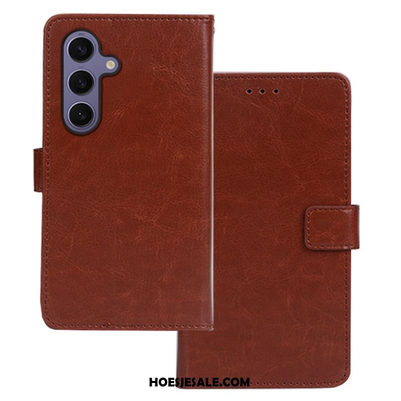 Leren Hoesje Voor Samsung Galaxy S25 5g Klassieke Idewei