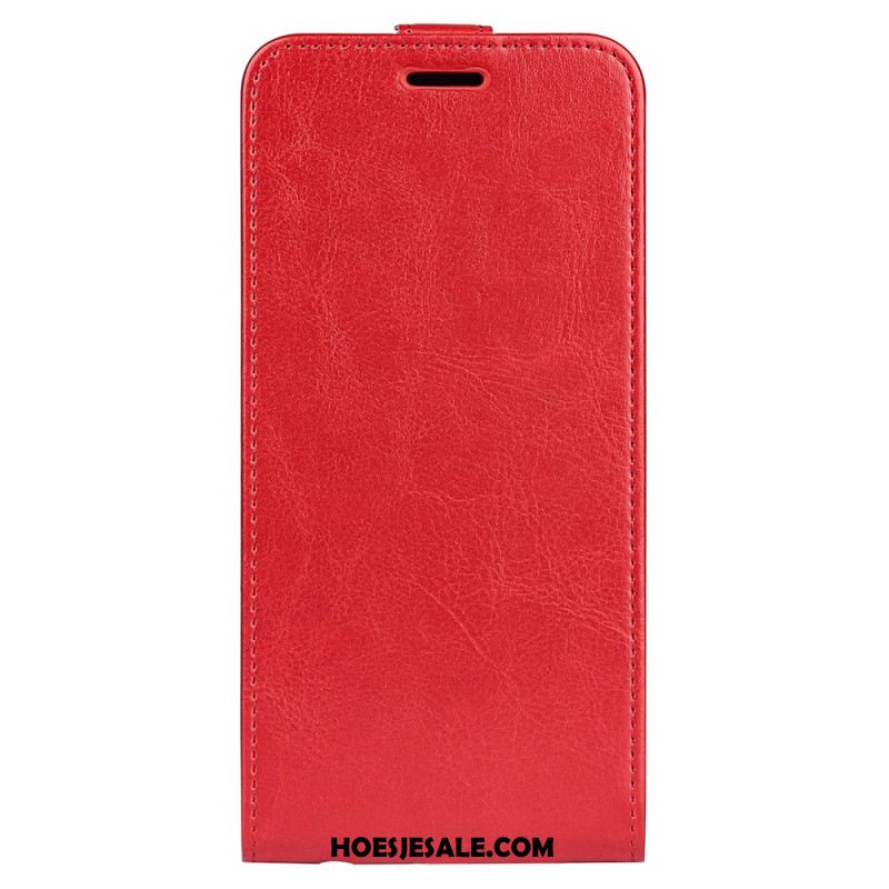 Leren Hoesje Voor Samsung Galaxy S25 5g Verticale Klep