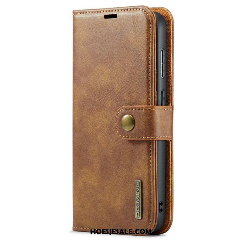 Leren Hoesje Voor Samsung Galaxy S25 Fe Afneembare Hoes Dg.ming