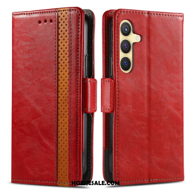 Leren Hoesje Voor Samsung Galaxy S25 Plus 5g Caseneo Rfid-portemonnee