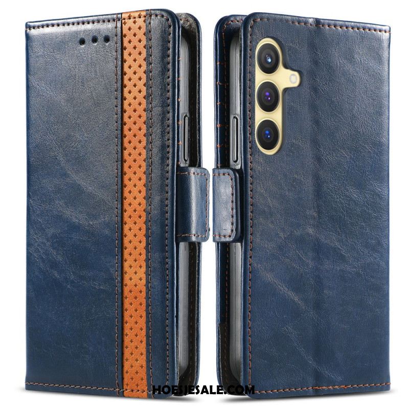 Leren Hoesje Voor Samsung Galaxy S25 Plus 5g Caseneo Rfid-portemonnee