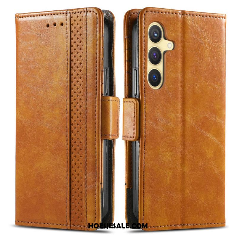 Leren Hoesje Voor Samsung Galaxy S25 Plus 5g Caseneo Rfid-portemonnee