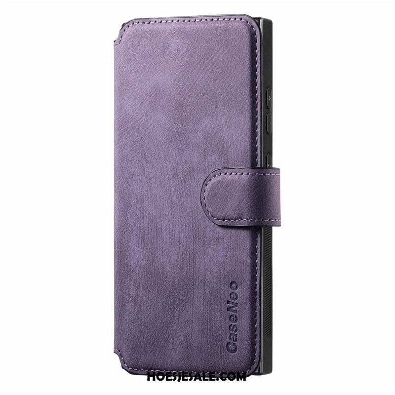 Leren Hoesje Voor Samsung Galaxy S25 Ultra 5g Afneembaar Magnetisch Rfid-hoesje