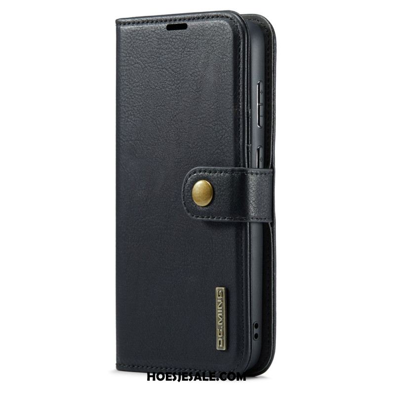 Leren Hoesje Voor Samsung Galaxy S26 Afneembare Dg.ming Portemonnee