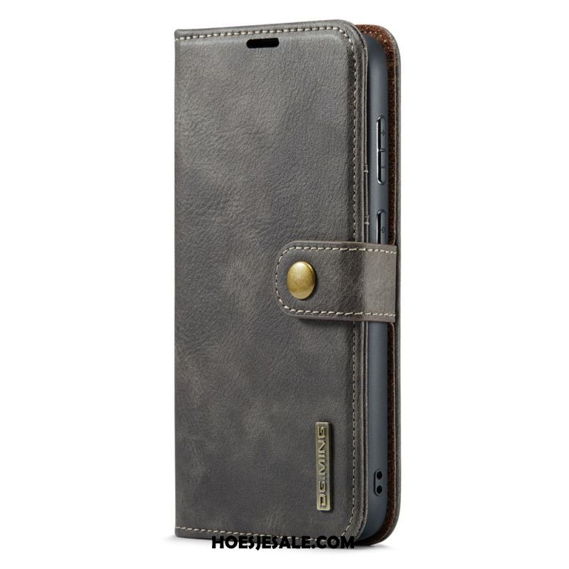 Leren Hoesje Voor Samsung Galaxy S26 Afneembare Dg.ming Portemonnee