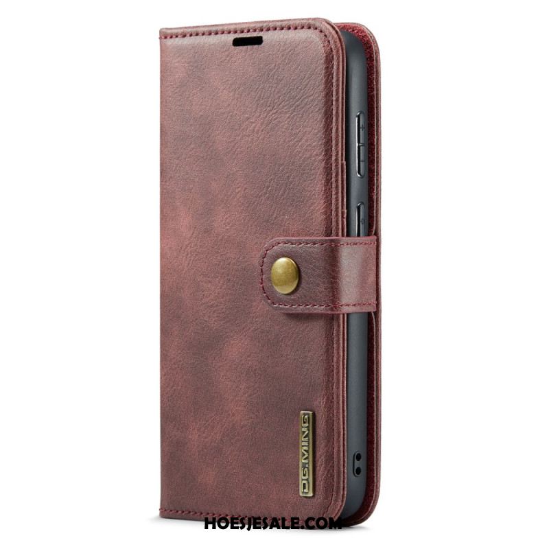 Leren Hoesje Voor Samsung Galaxy S26 Afneembare Dg.ming Portemonnee