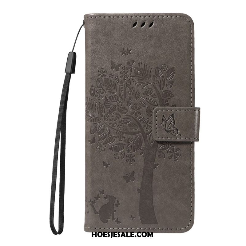 Leren Hoesje Voor Samsung Galaxy S26 Boom En Kat