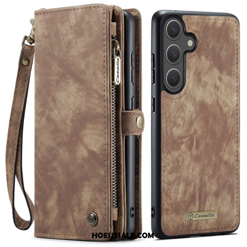 Leren Hoesje Voor Samsung Galaxy S26 Caseme Afneembare Hoes