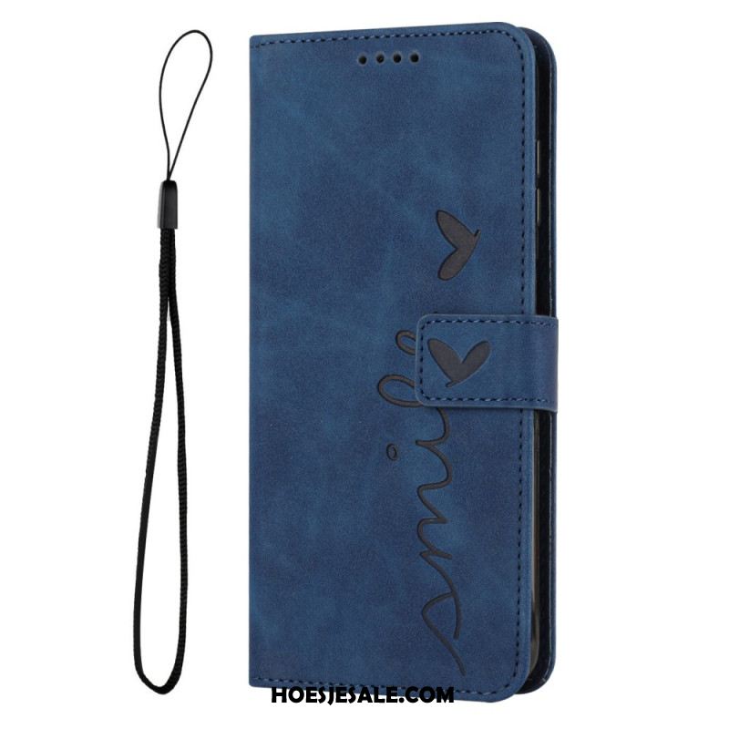 Leren Hoesje Voor Samsung Galaxy S26 Plus Glimlach