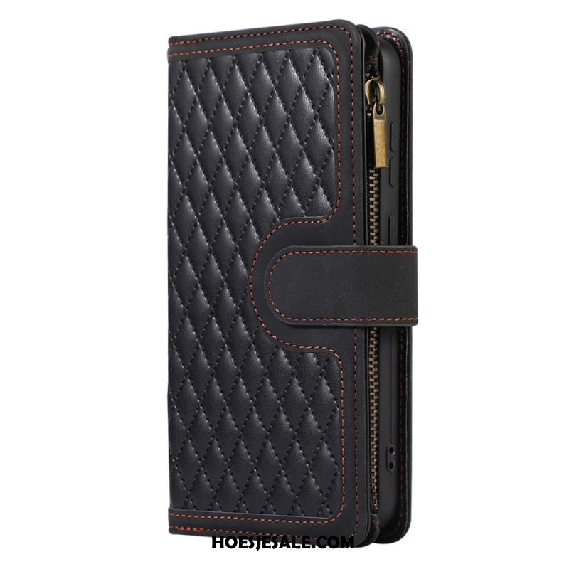 Leren Hoesje Voor Samsung Galaxy S26 Portemonnee Met 9 Kaartsleuven