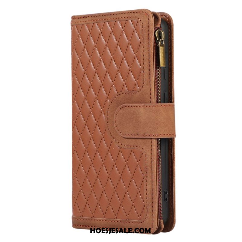 Leren Hoesje Voor Samsung Galaxy S26 Portemonnee Met 9 Kaartsleuven