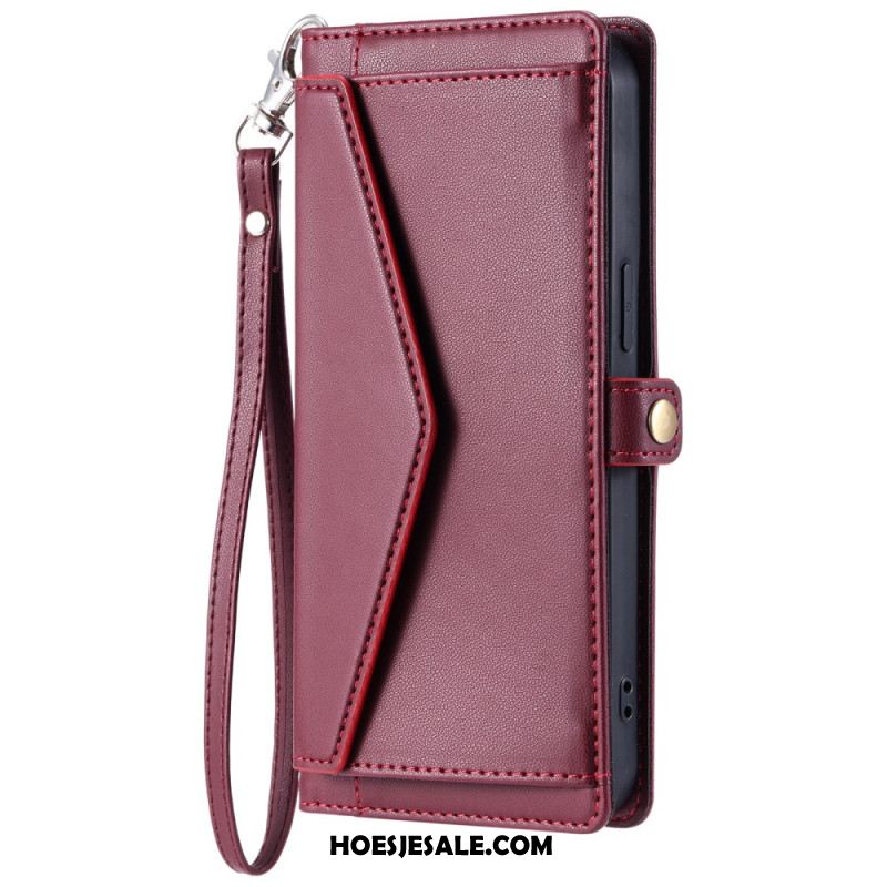 Leren Hoesje Voor Samsung Galaxy S26 Ultra Clutch