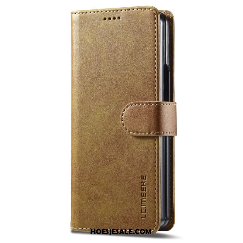 Leren Hoesje Voor Samsung Galaxy Z Fold 5 Lc.imeeke