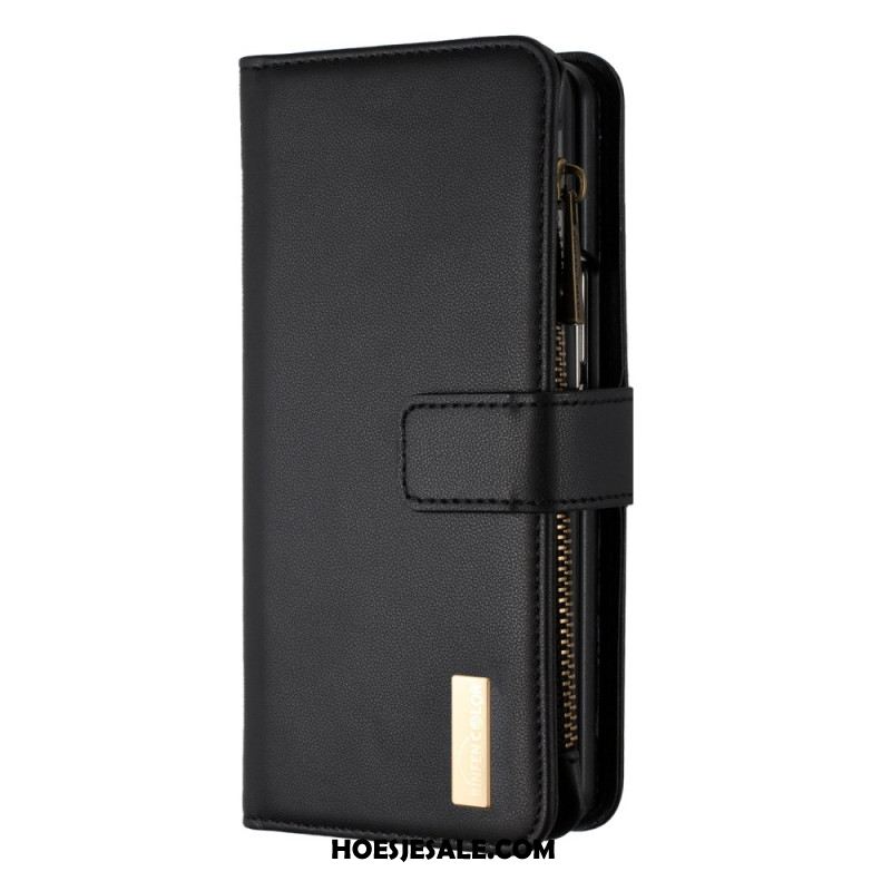 Leren Hoesje Voor Samsung Galaxy Z Fold 6 Binfen-portemonnee