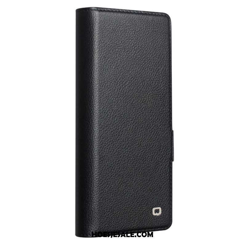 Leren Hoesje Voor Samsung Galaxy Z Fold 7 Qialino Kaarthouder