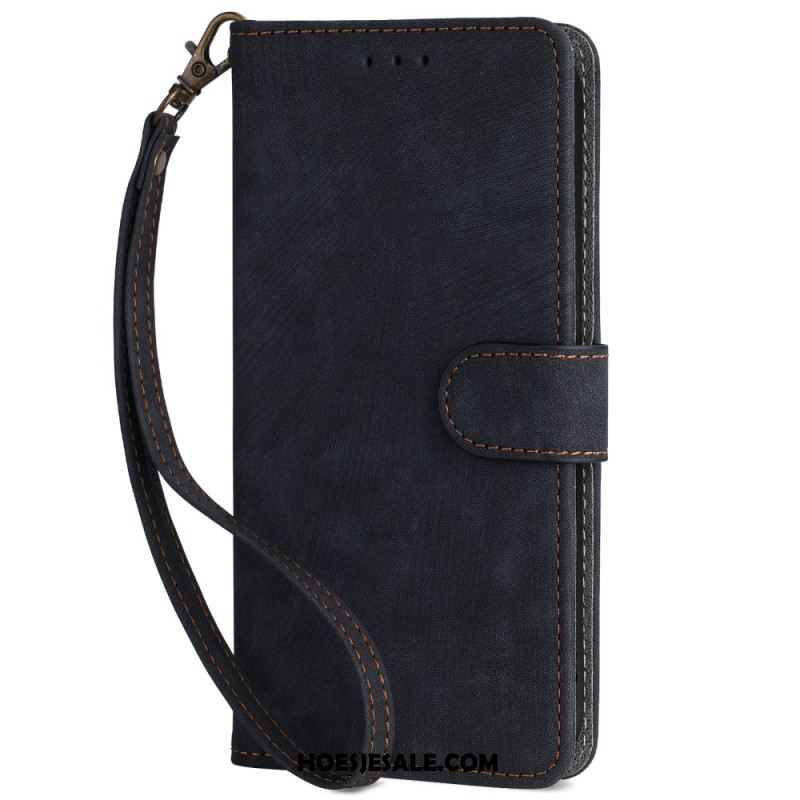 Leren Hoesje Voor Xiaomi 15 Ultra Suède-effect Rfid-blokkering