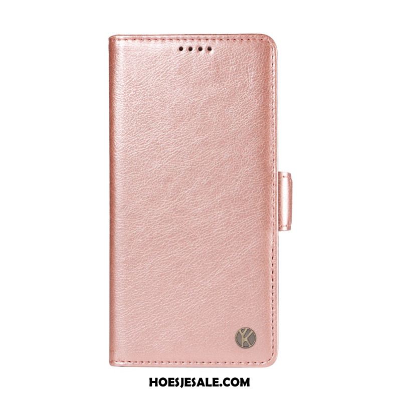 Leren Hoesje Voor Xiaomi 15 Ultra Ykatu Lychee Kunstleer