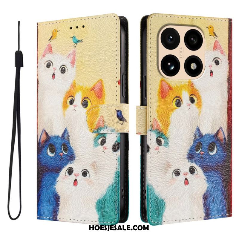 Leren Hoesje Voor Xiaomi 15t Diverse Patronen