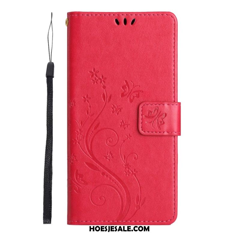 Leren Hoesje Voor Xiaomi 15t Floralie