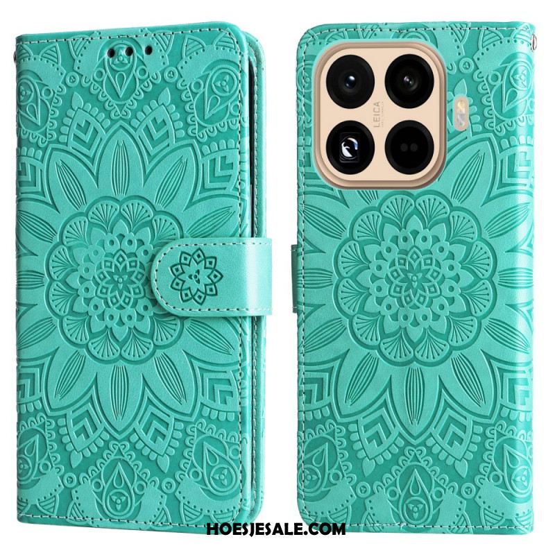 Leren Hoesje Voor Xiaomi 15t Pro Mandala