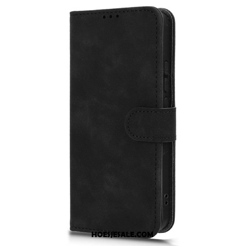 Leren Hoesje Voor Xiaomi 15t Suède Effect