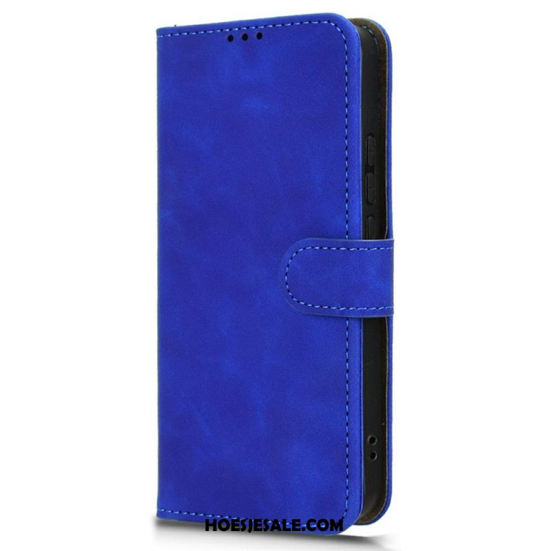 Leren Hoesje Voor Xiaomi 15t Suède Effect