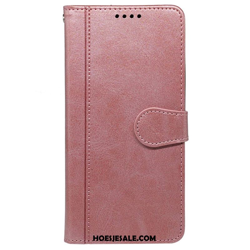 Leren Hoesje Voor Xiaomi 17 Leertextuur