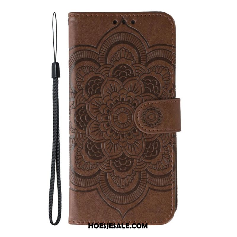 Leren Hoesje Voor Xiaomi 17 Mandala-patroon