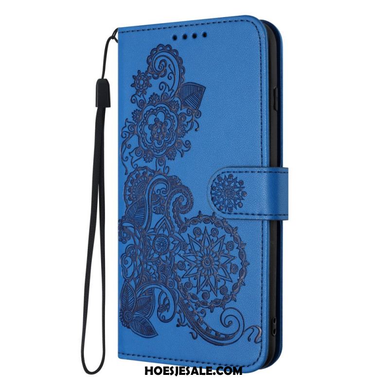 Leren Hoesje Voor Xiaomi 17 Pro Mandala Kant