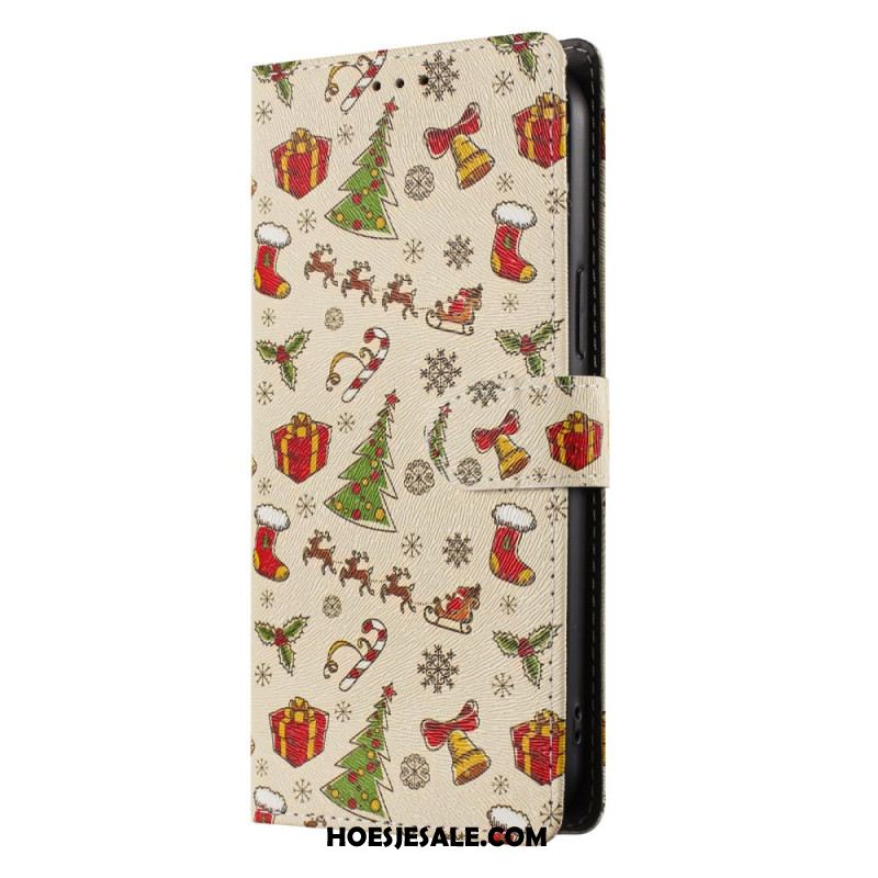 Leren Hoesje Voor Xiaomi 17 Pro Max Kerst