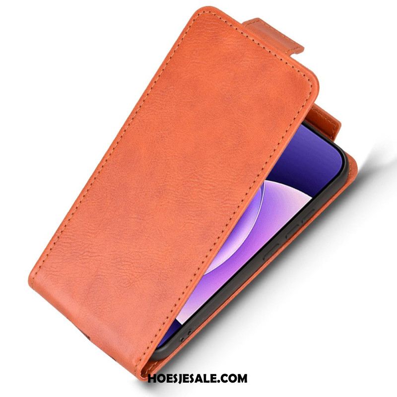 Leren Hoesje Voor Xiaomi 17 Pro Verticale Klep