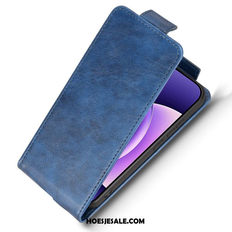Leren Hoesje Voor Xiaomi 17 Pro Verticale Klep