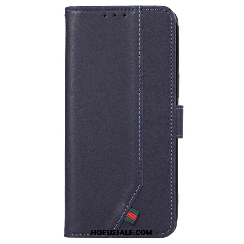 Leren Hoesje Voor Xiaomi Redmi Note 14 5g Rfid-beschermende Portemonnee Abeel