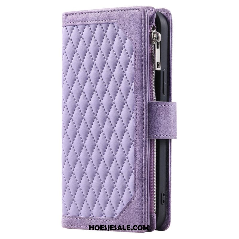 Leren Hoesje Voor Xiaomi Redmi Note 14 Pro Plus 5g Gewatteerde Portemonnee