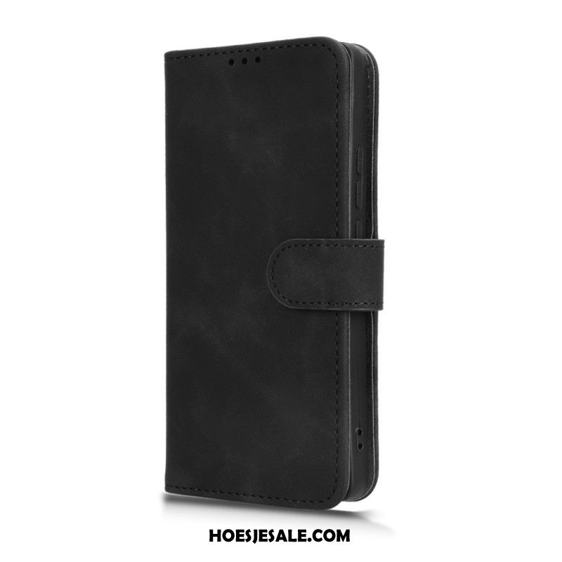 Leren Hoesje Voor Xiaomi Redmi Note 14s Suède-effect