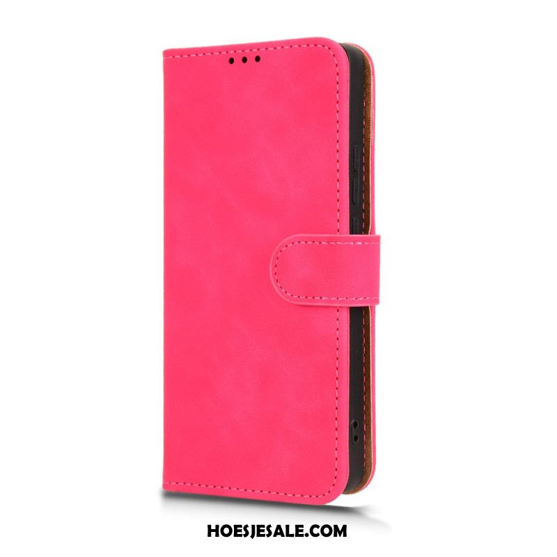 Leren Hoesje Voor Xiaomi Redmi Note 14s Suède-effect