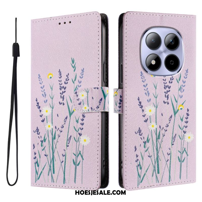 Leren Hoesje Voor Xiaomi Redmi Note 15 Pro 5g Patroon