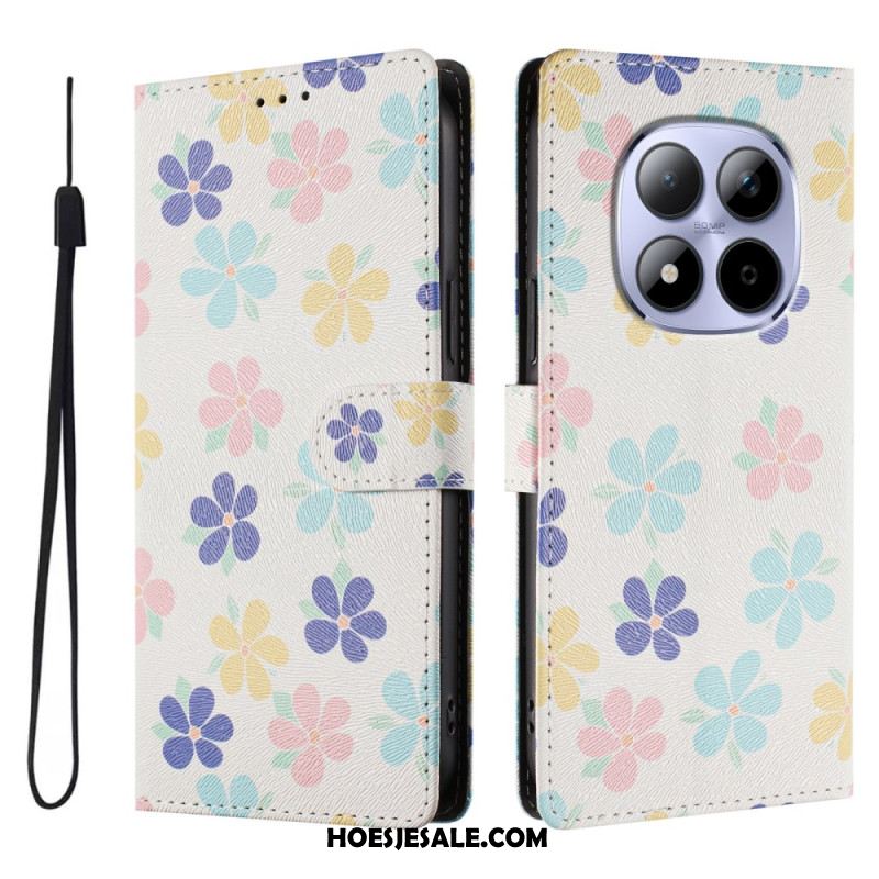 Leren Hoesje Voor Xiaomi Redmi Note 15 Pro 5g Patroon