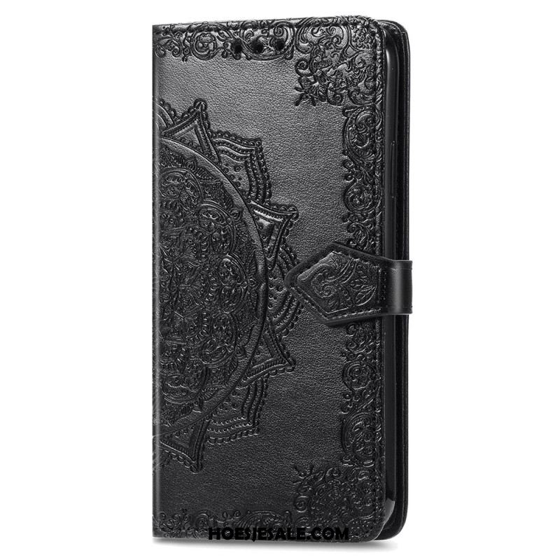 Leren Hoesje Voor Xiaomi Redmi Note 15 Pro Plus 5g Barok Mandala