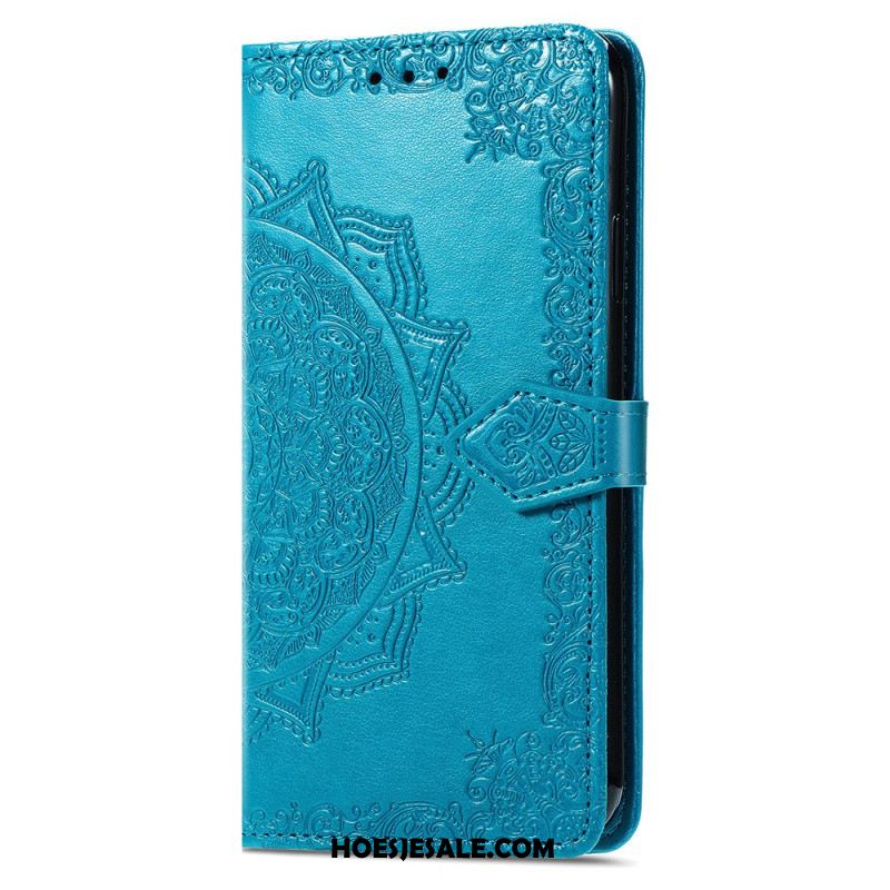 Leren Hoesje Voor Xiaomi Redmi Note 15 Pro Plus 5g Barok Mandala