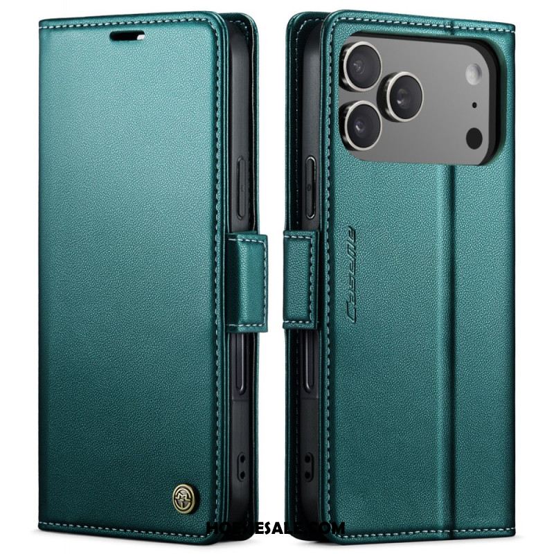 Leren Hoesje Voor iPhone 17 Pro Max Caseme