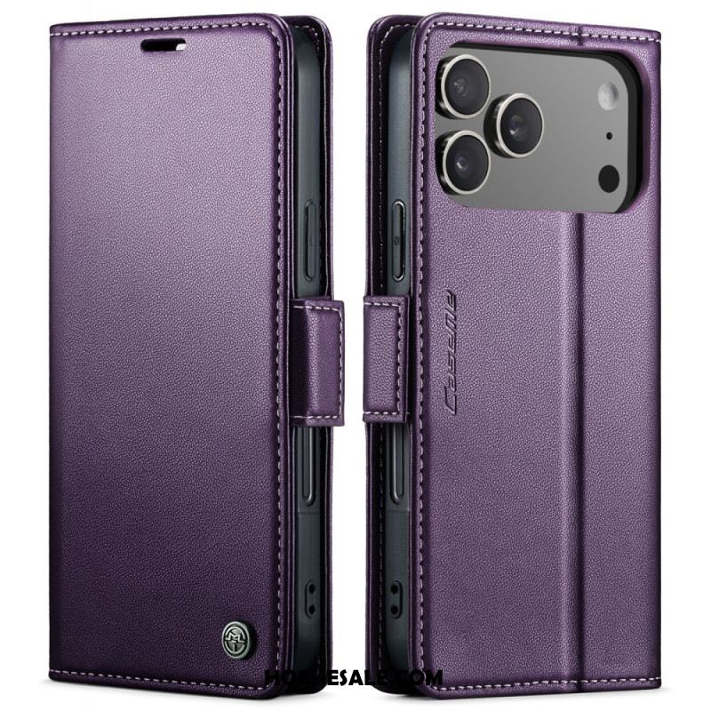 Leren Hoesje Voor iPhone 17 Pro Max Caseme