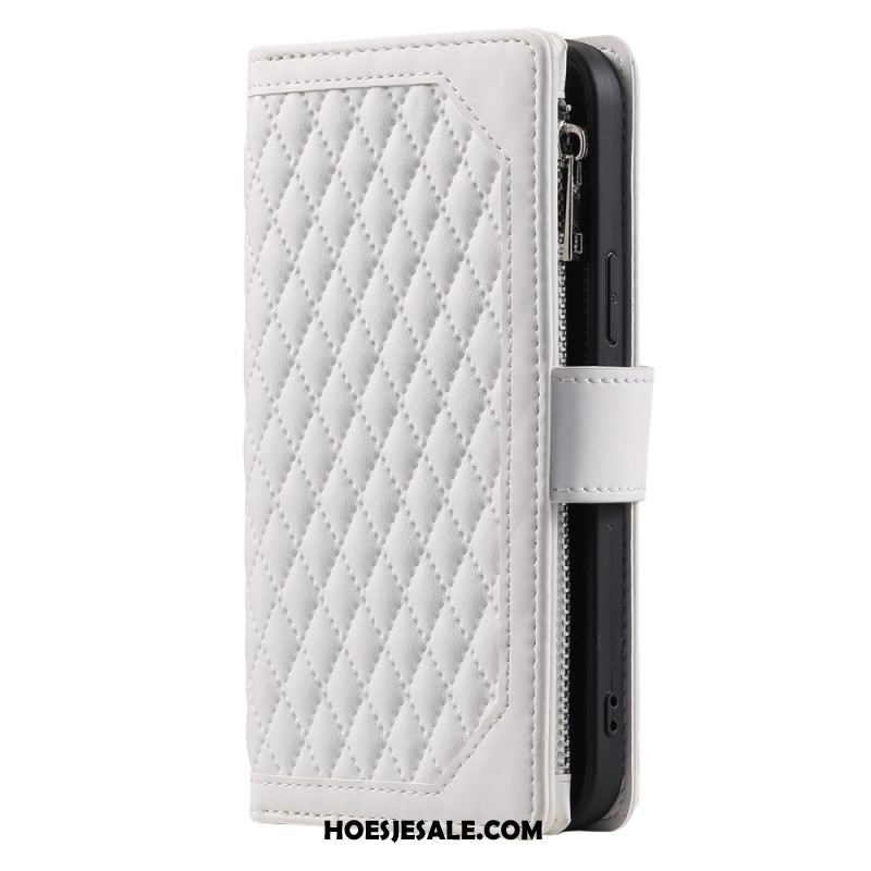 Leren Hoesje Xiaomi 15 Gewatteerd Portemonnee Bescherming Hoesje