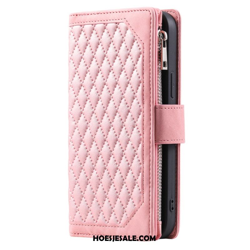 Leren Hoesje Xiaomi 15 Gewatteerd Portemonnee Bescherming Hoesje